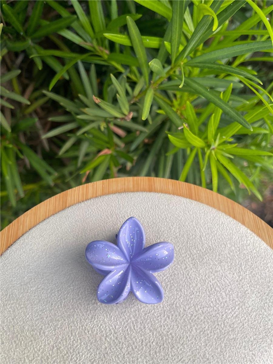 Presilha Flores Com Glitter