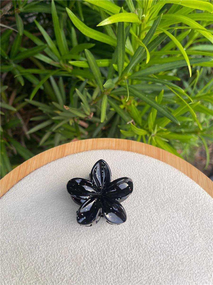 Presilha Flores Com Glitter