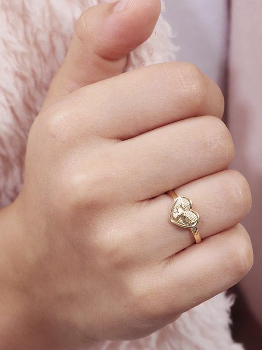 Anel Espírito Santo Dourado | Infantil