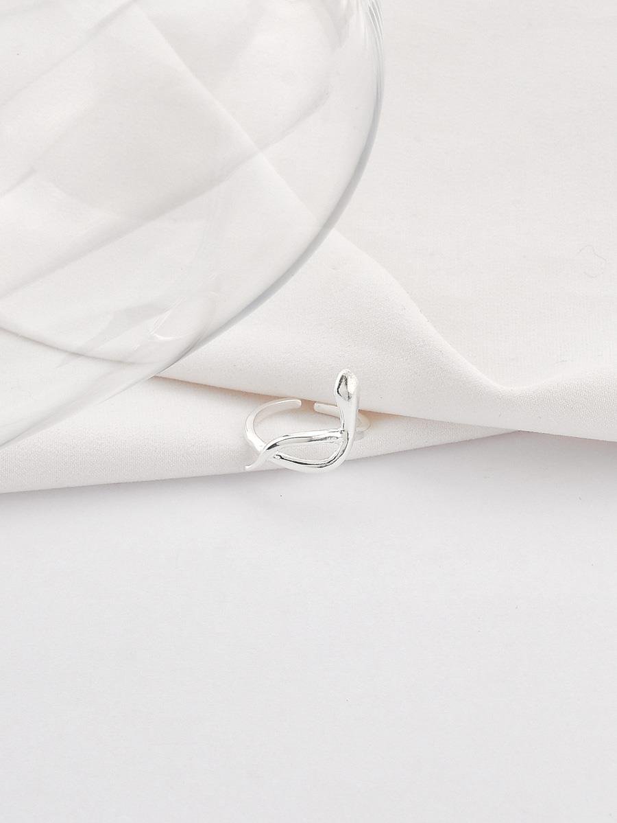 Anel Cobra | Regulável | Banho de Prata