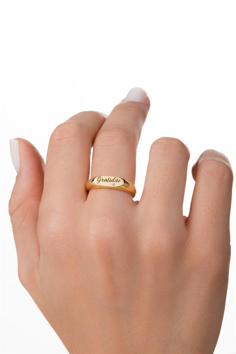 Anel Gratidão | Regulável