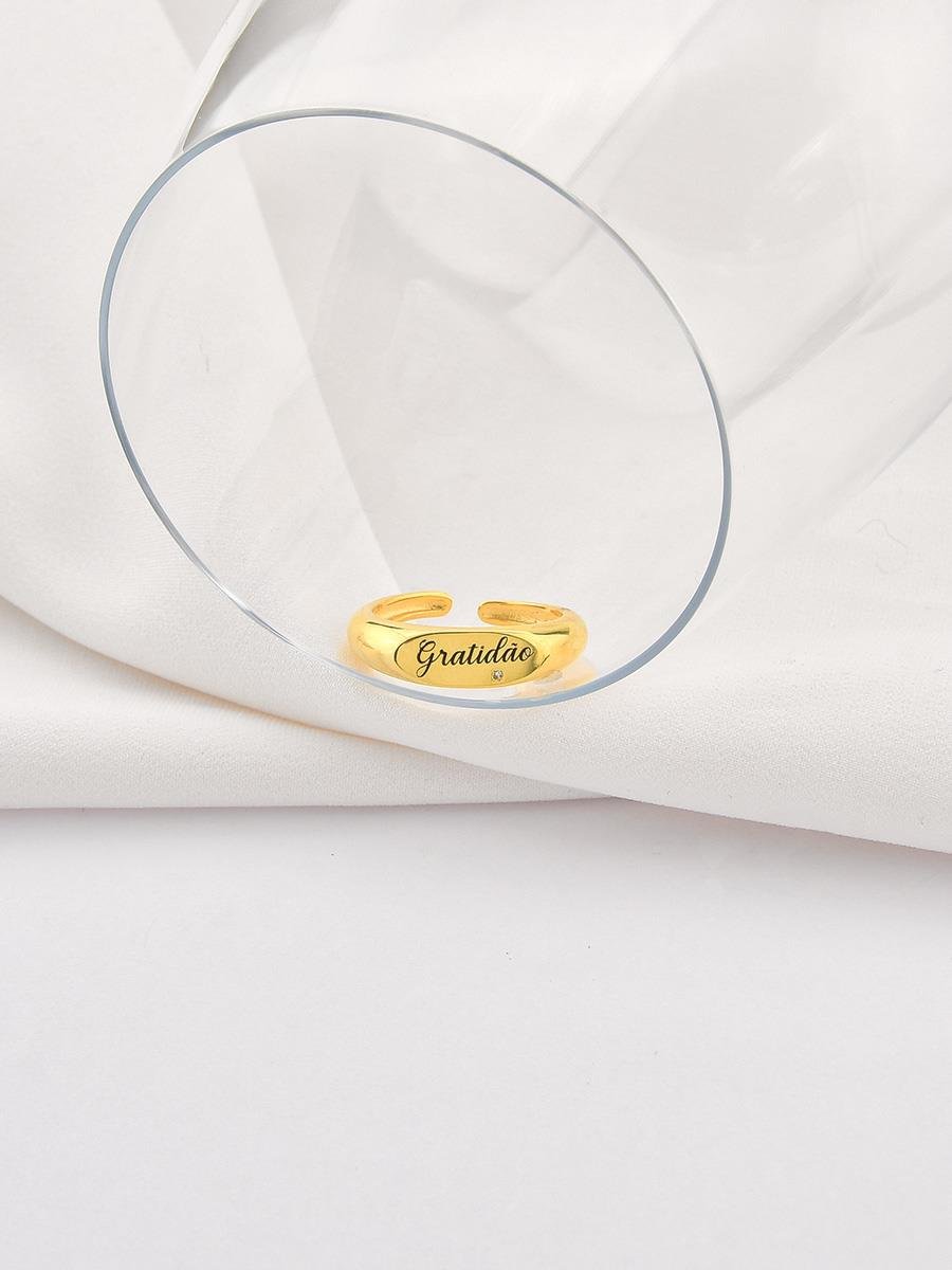 Anel Gratidão | Regulável