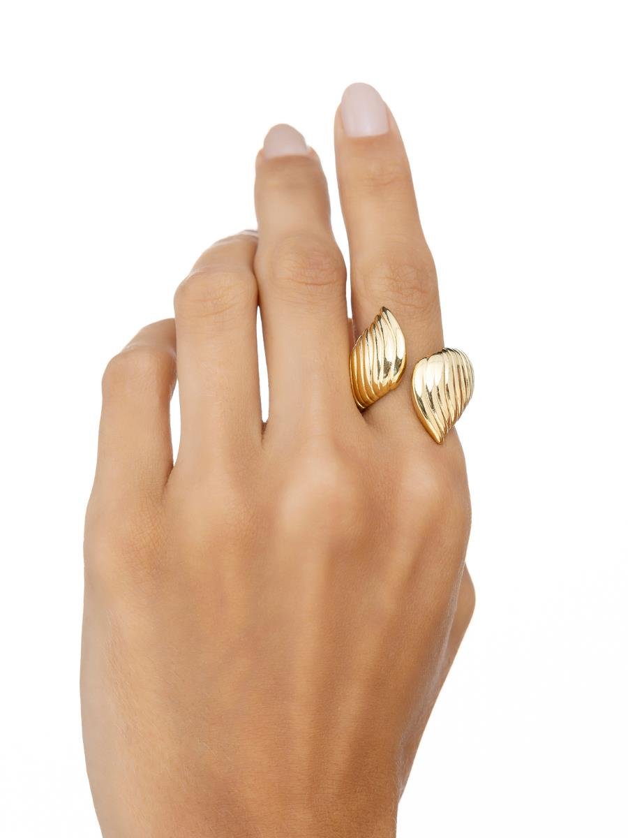 Anel Liso com Detalhes Vazados | Regulável