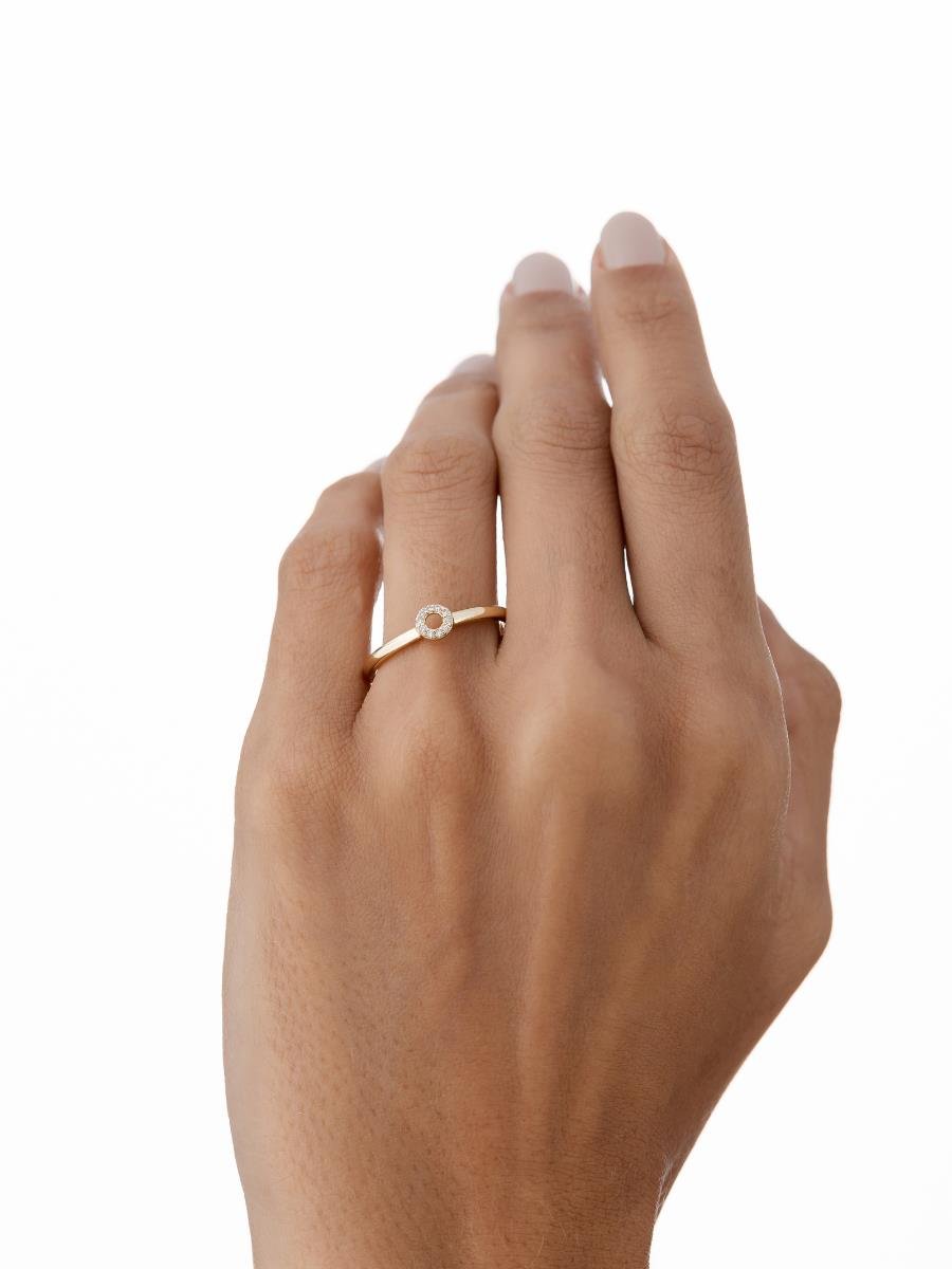 Anel Círculo Incolor