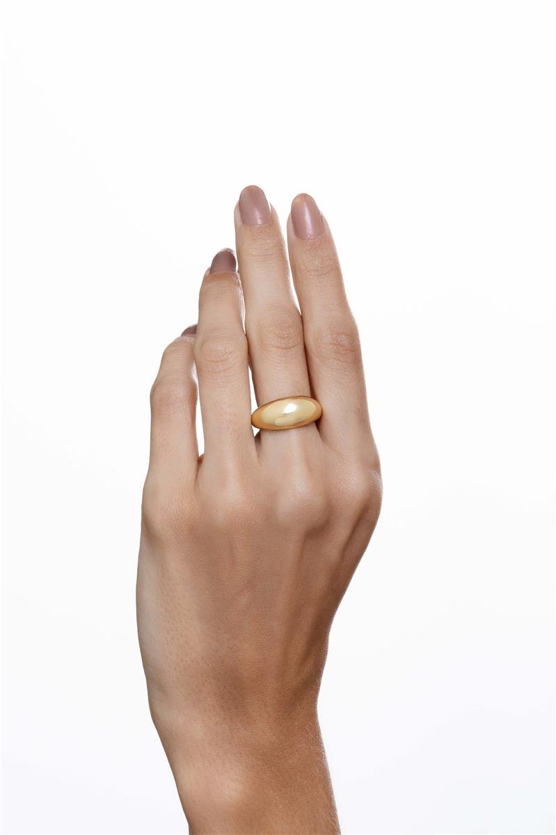 Anel Oval Liso