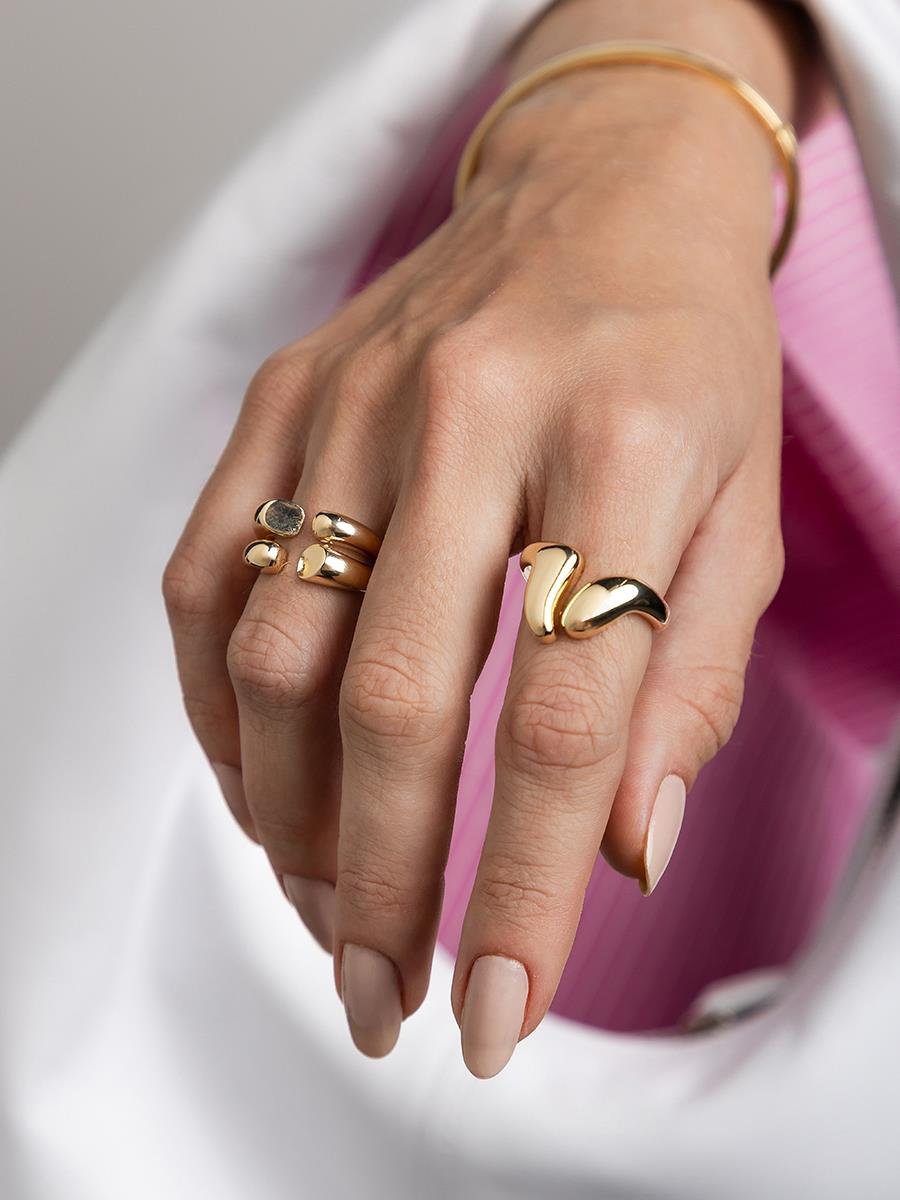 Anel Duas Pontas liso