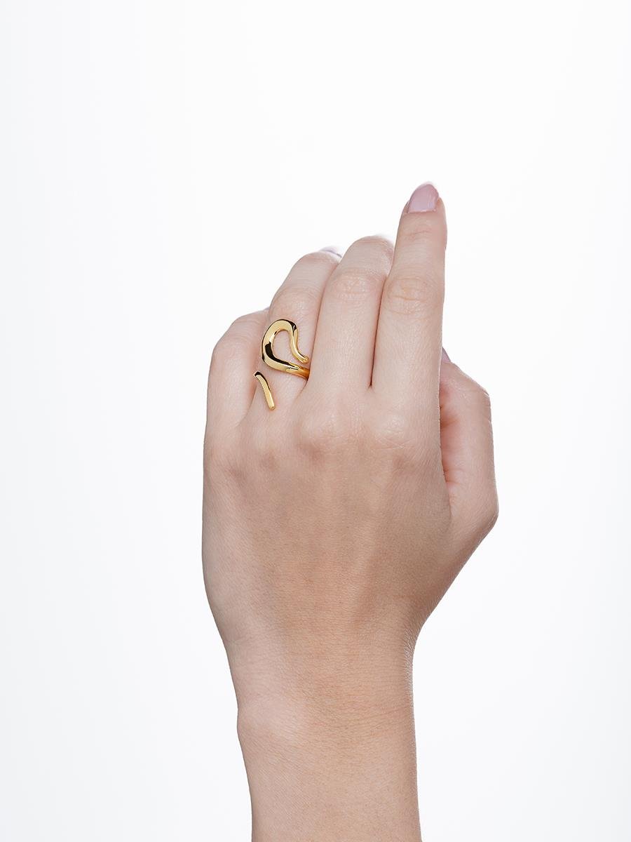 Anel Atemporal Liso | Banhado a Ouro