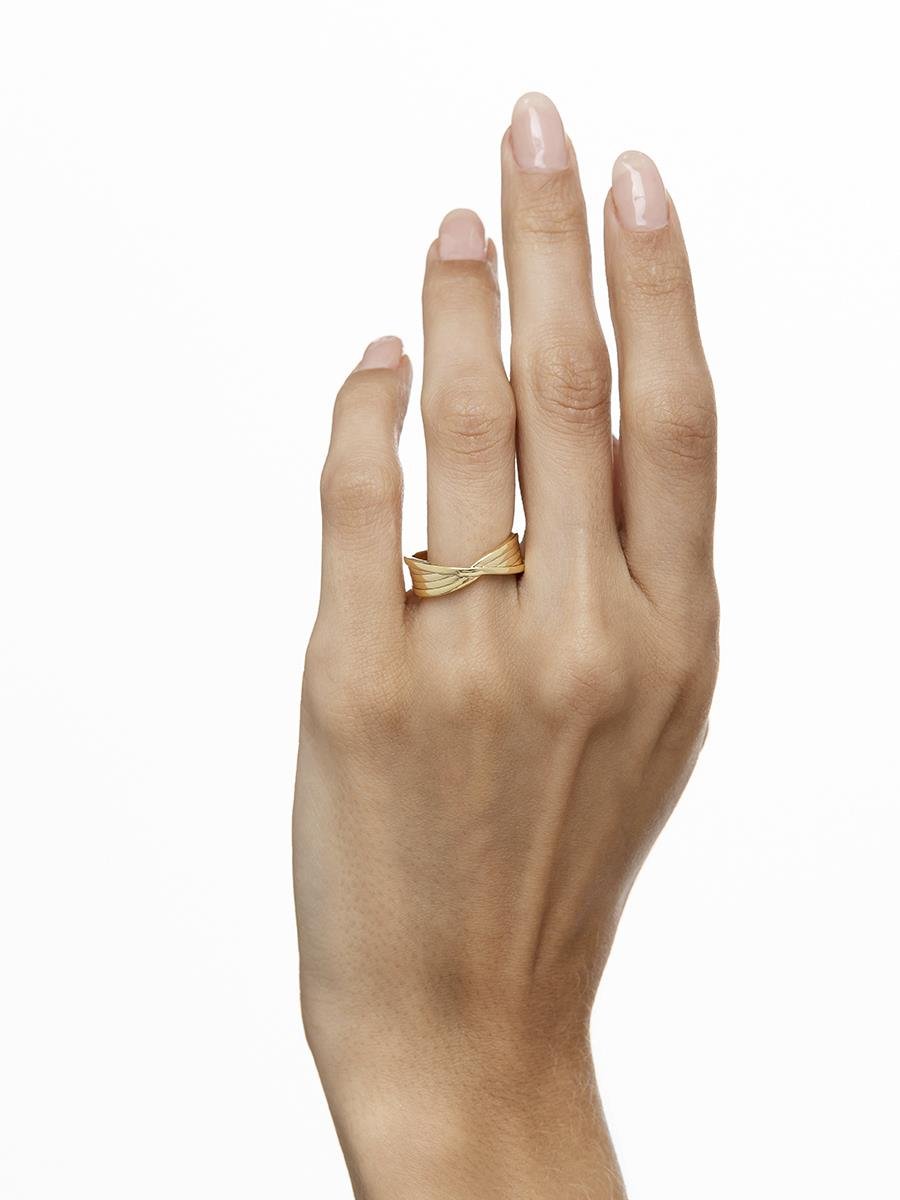 Anel Fios Lisos | Banhado a Ouro