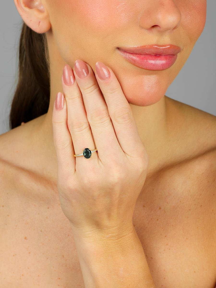 Anel Corações Lisos | Banhado a Ouro