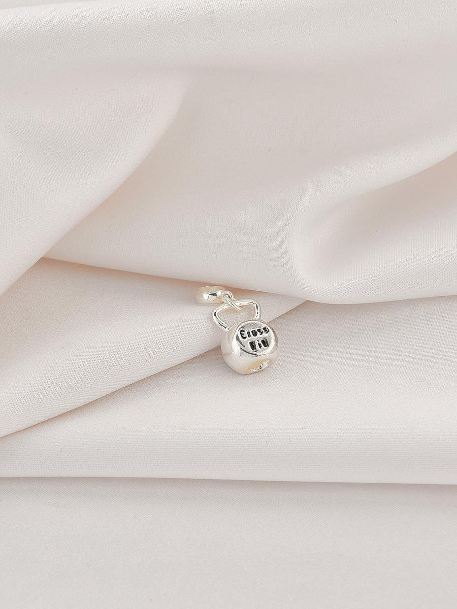 Berloque Cross Fit | Banho de Prata