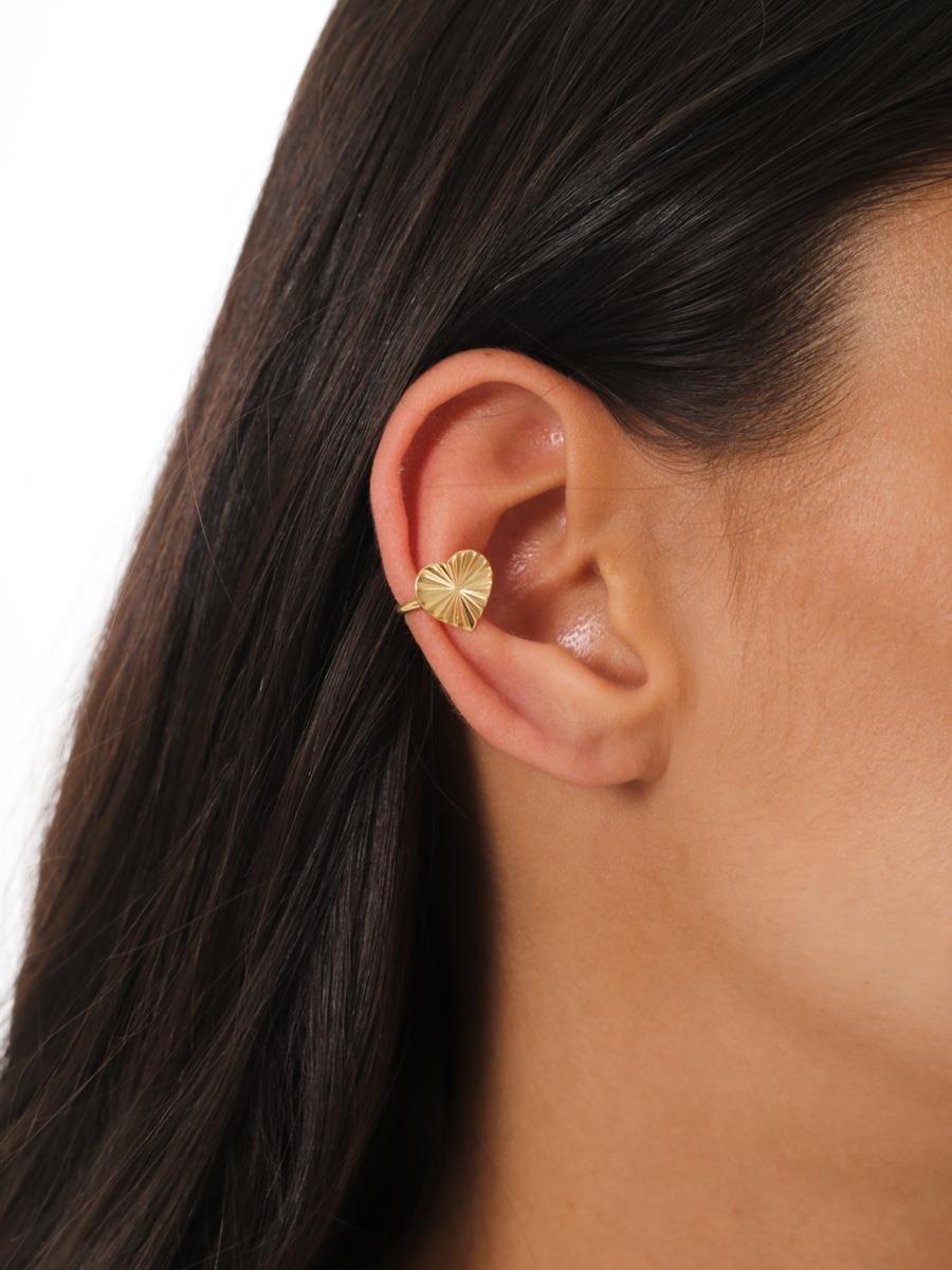 Piercing Fake Coração Dimantado