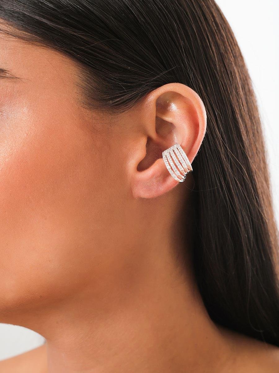 Piercing Fake Incolor | Banho de Prata