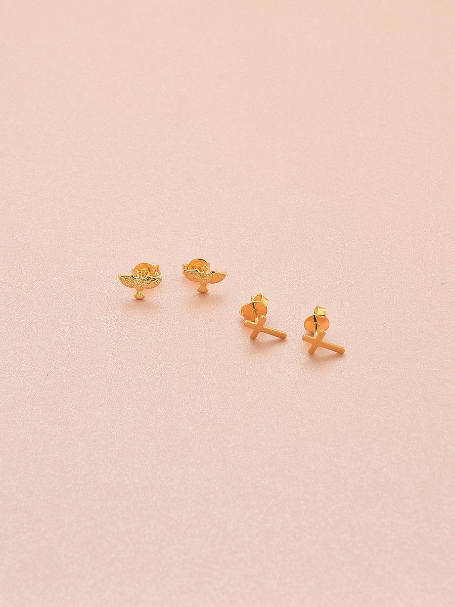 Dupla de Brincos Religiosa