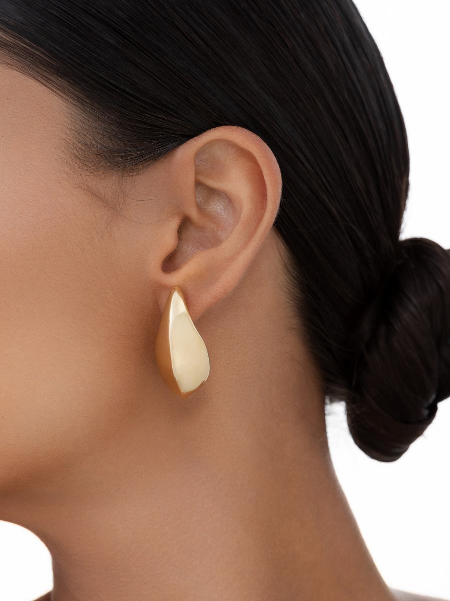 Brinco Gota Quadrada 