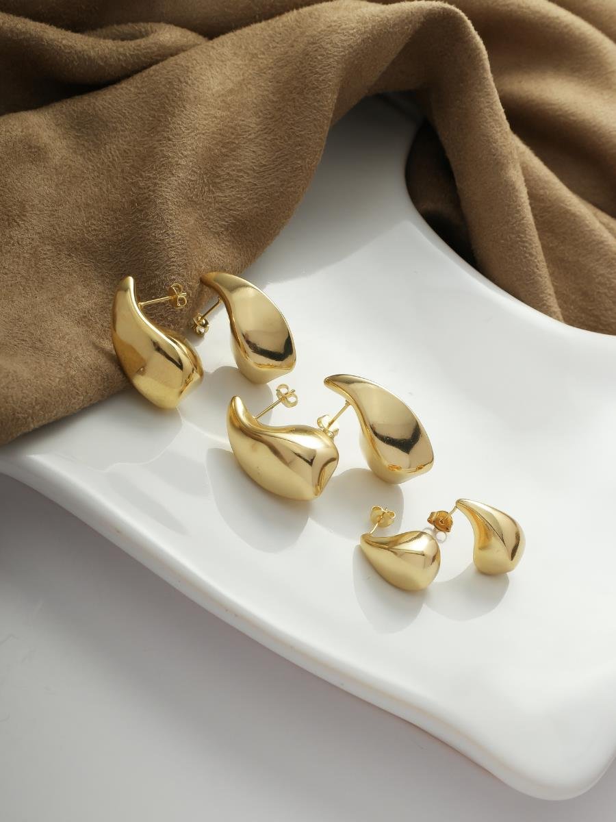 Brinco Gota Quadrada 