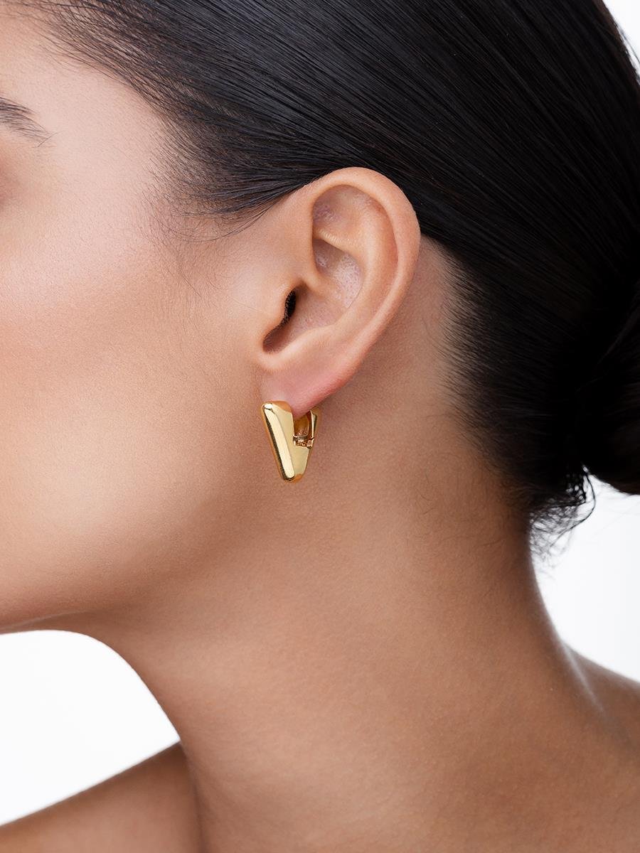 Argola Triangular Lisa