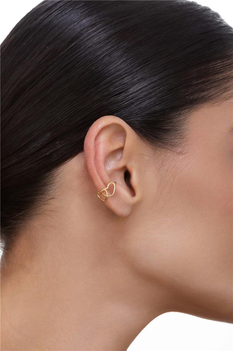 Piercing Fake Coração Vazado