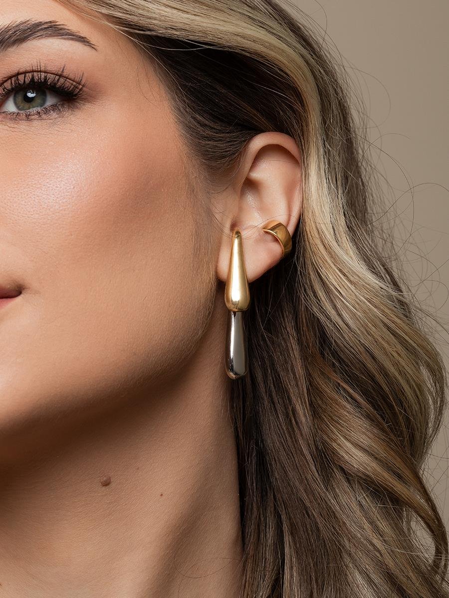 Piercing Fake Liso | Banhado a Ouro