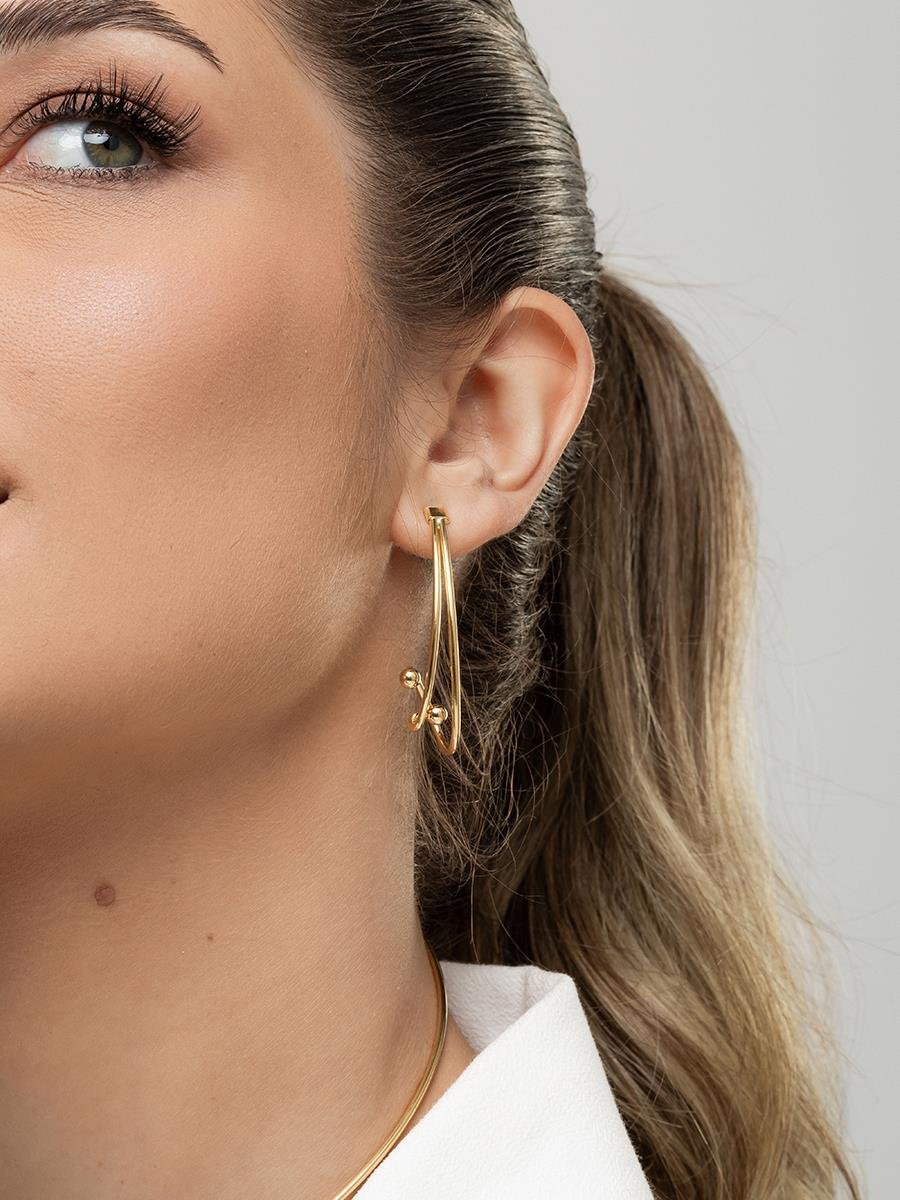 Brinco Liso e Vazado