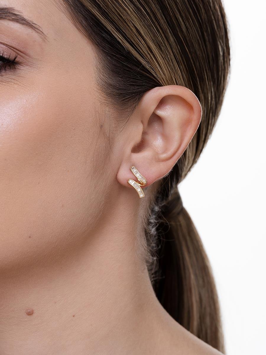 Brinco Cravejado de Baguete