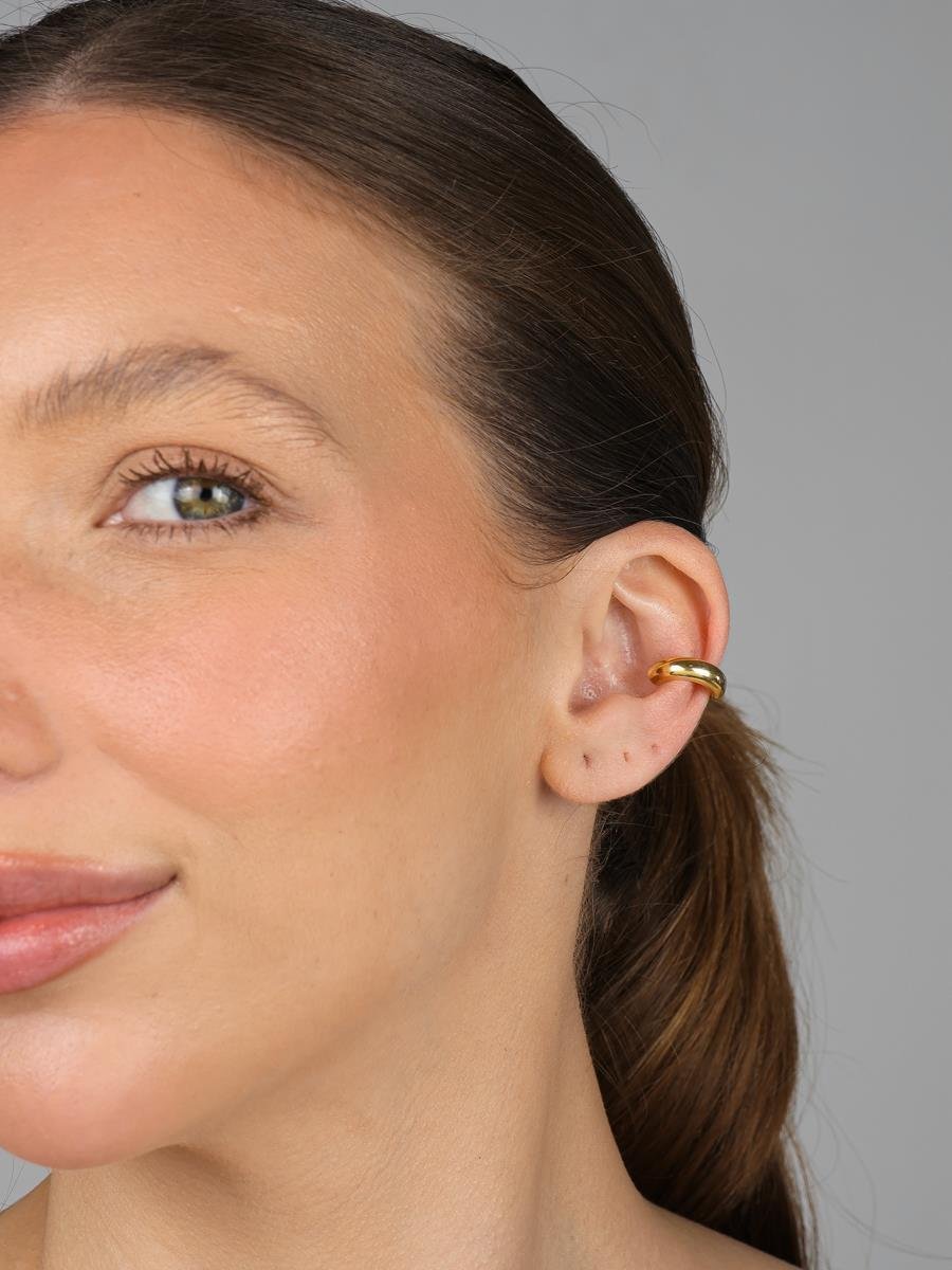 Piercing Fake Liso | Banhado a Ouro