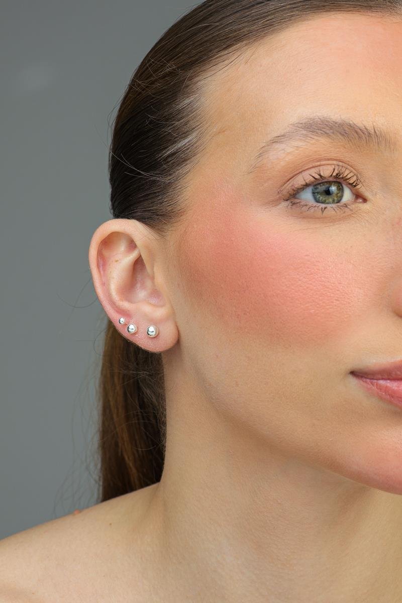 Trio Brinco Bola | Prata 925