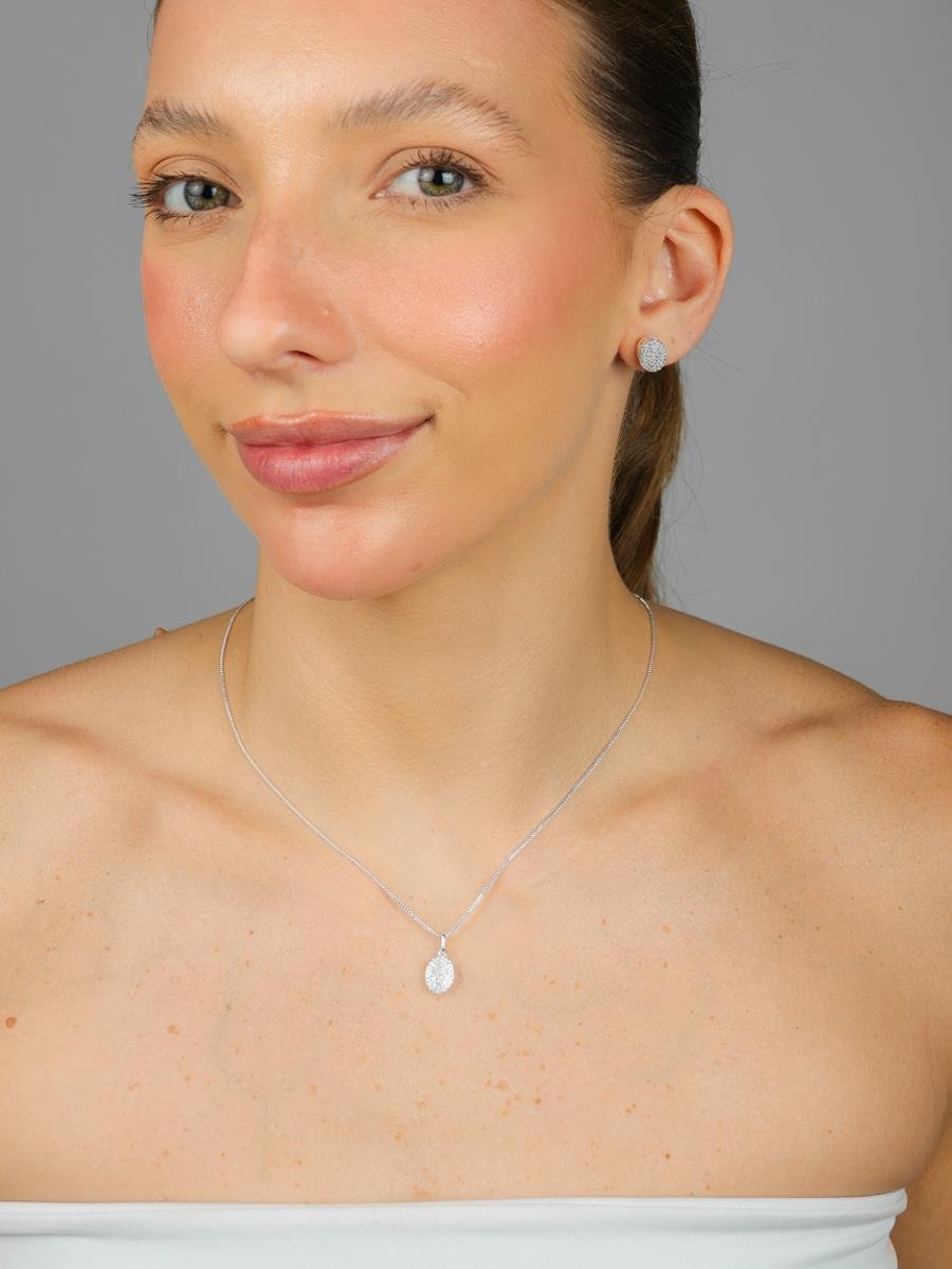 Conjunto Chuveiro Oval | Banho De Prata.