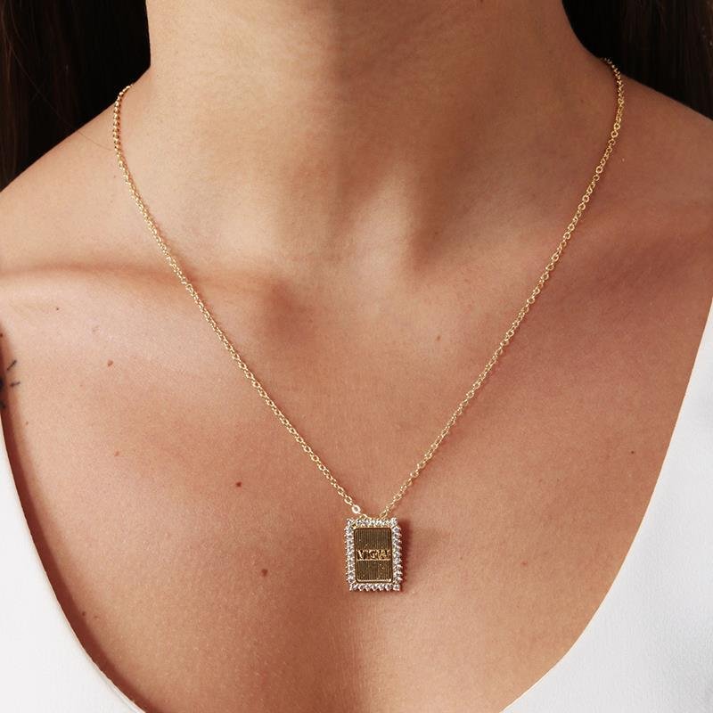 Colar Vigiai Dourado