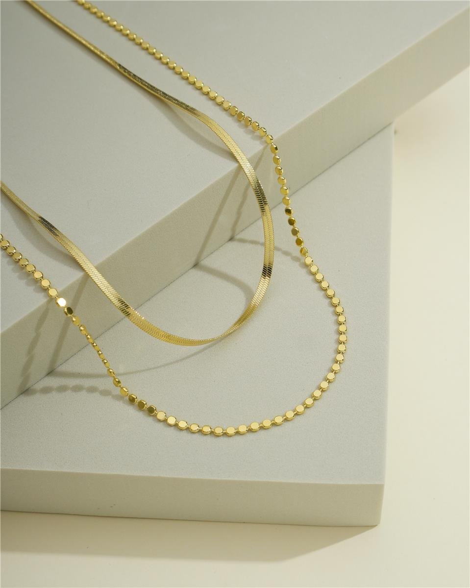 Choker Malha Fita 2 mm | Banhado a Ouro.