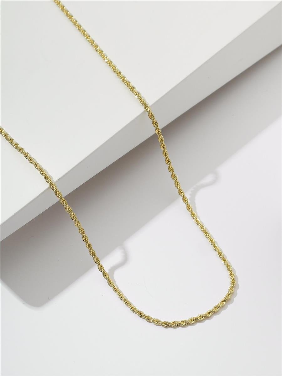 Chocker Cordão Baiano 40CM 1.5MM | Banhado a Ouro