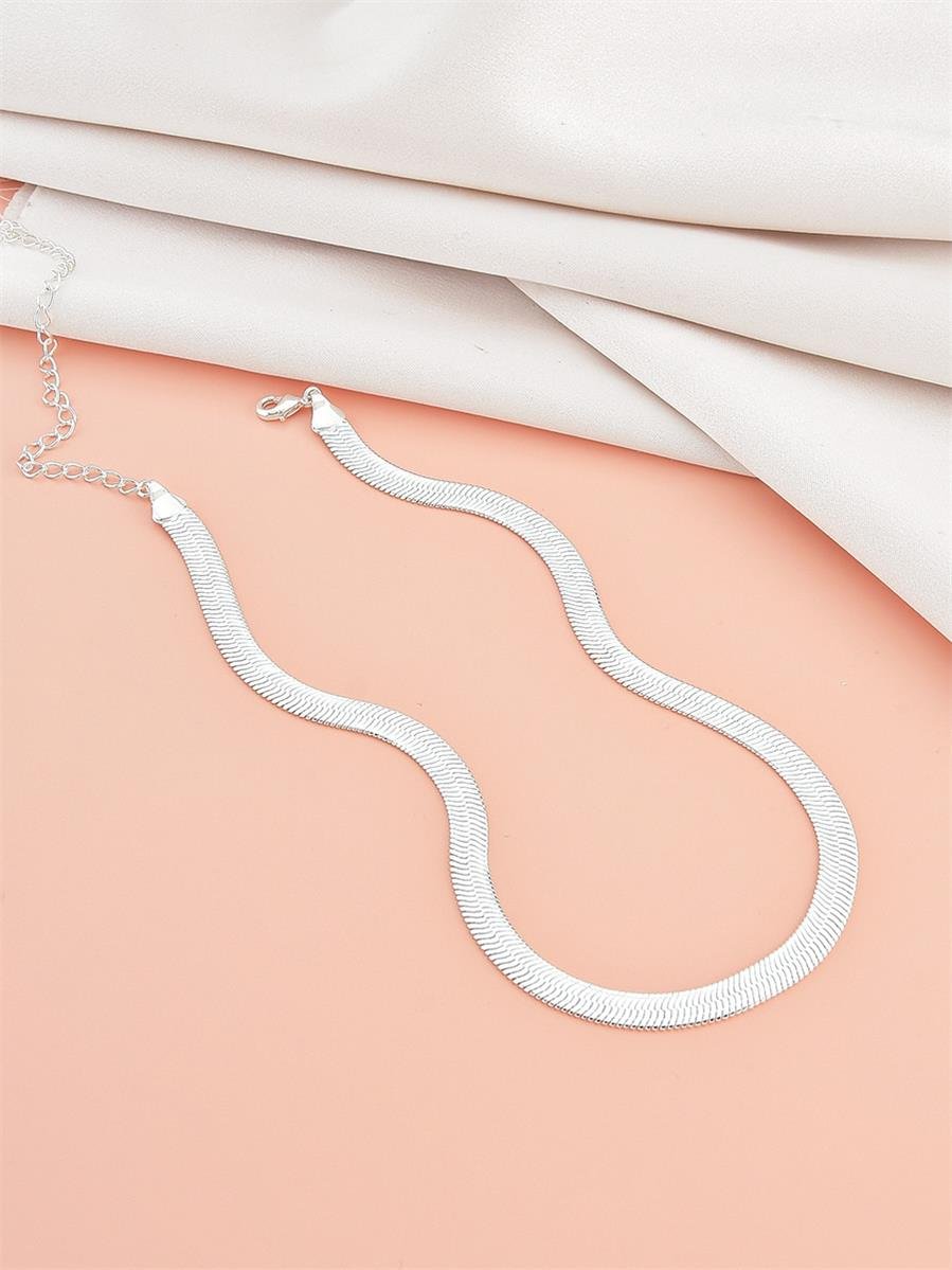 Choker Fita 5 MM | Banho de Prata