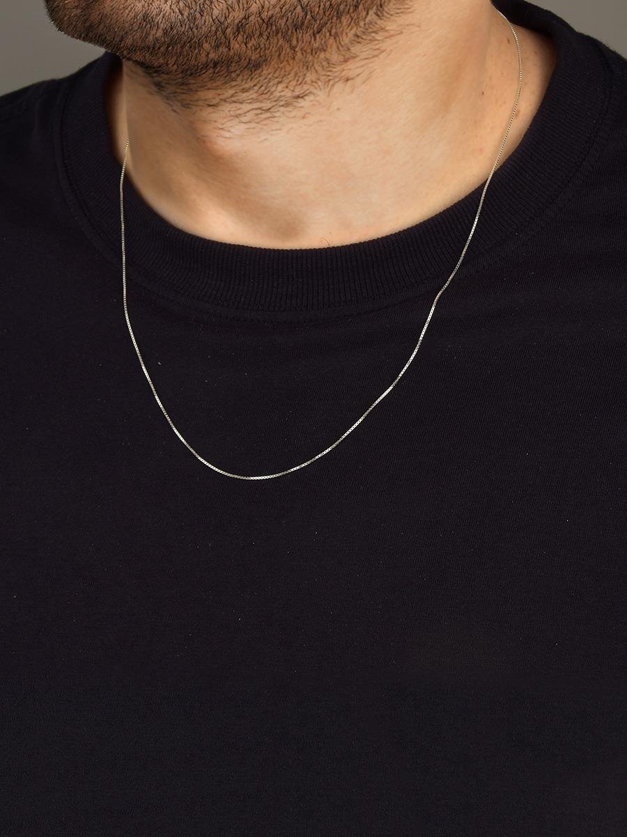 Colar Veneziana 70 CM | Masculino | Prata 925