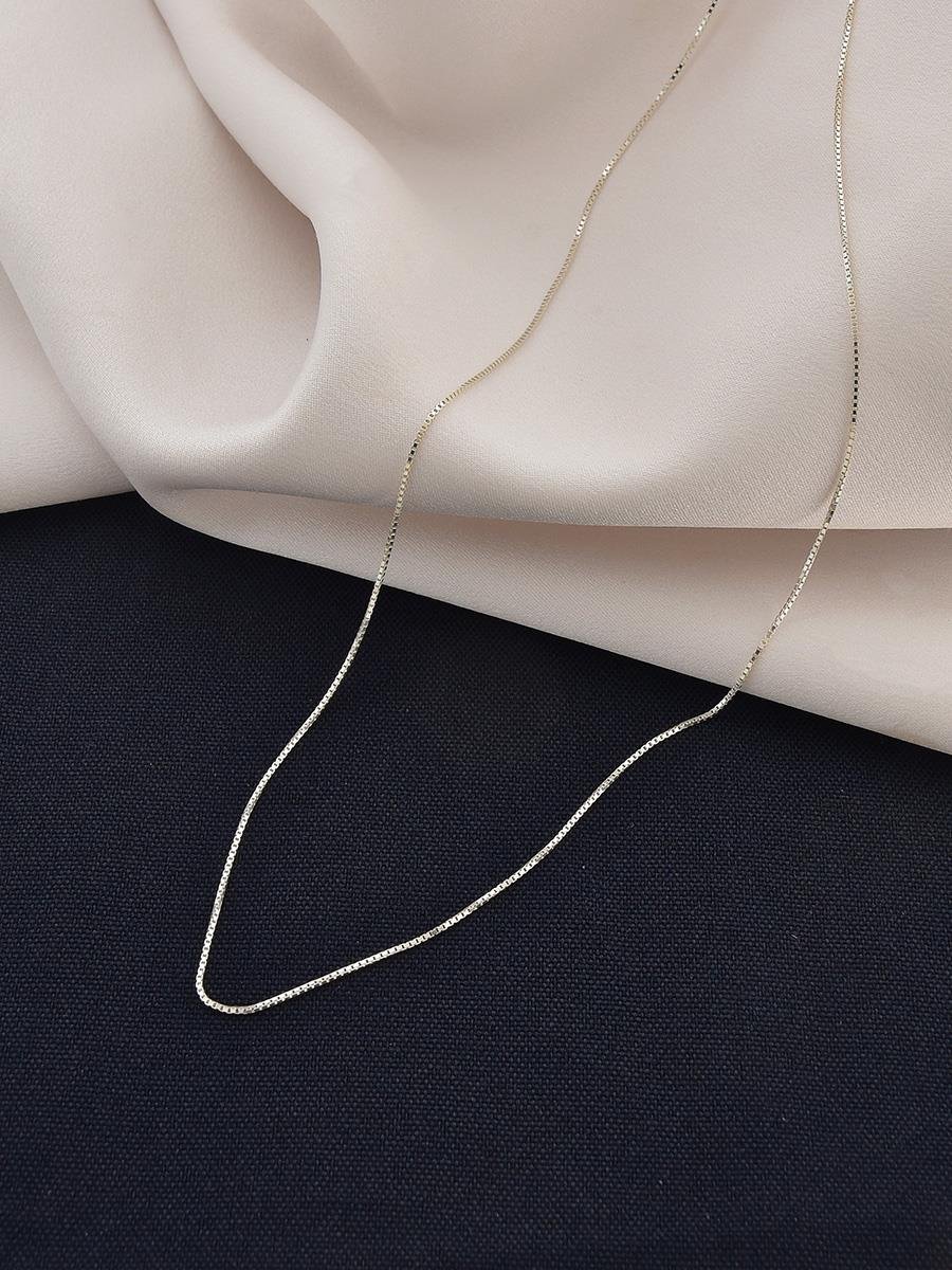 Colar Veneziana 70 CM | Masculino | Prata 925