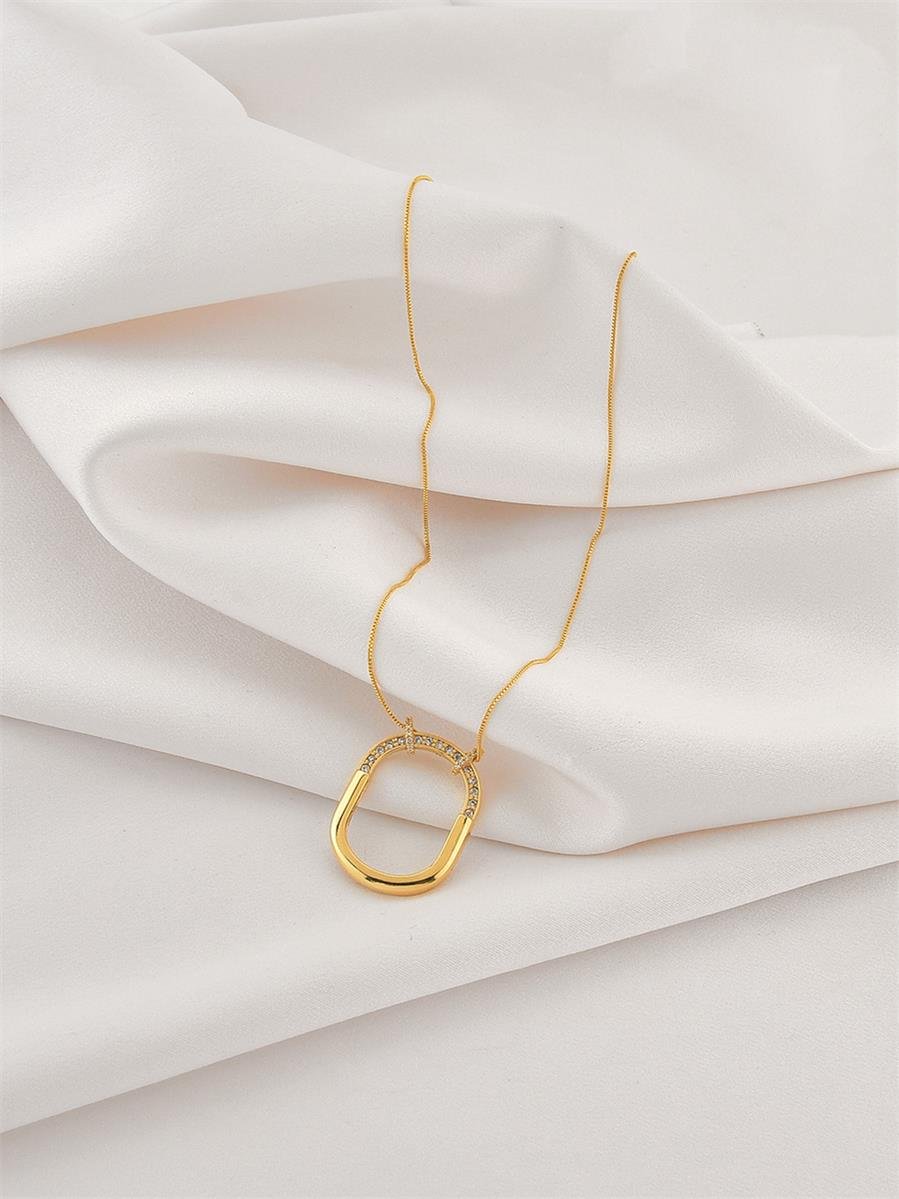 Colar com Zircônias Incolor