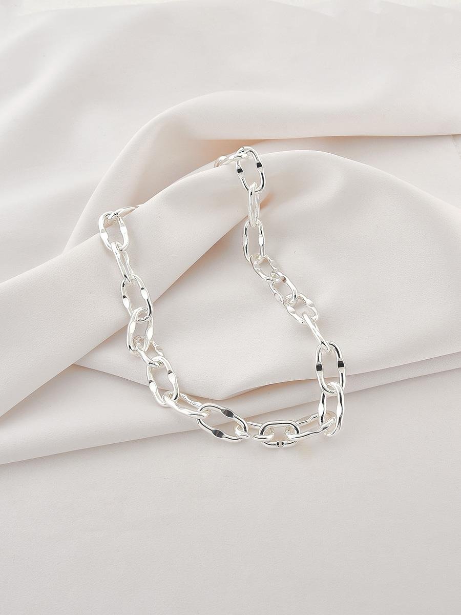 Choker Elos | Banho de Prata