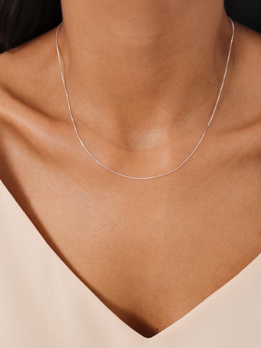 Colar Veneziana Fina | Prata 925