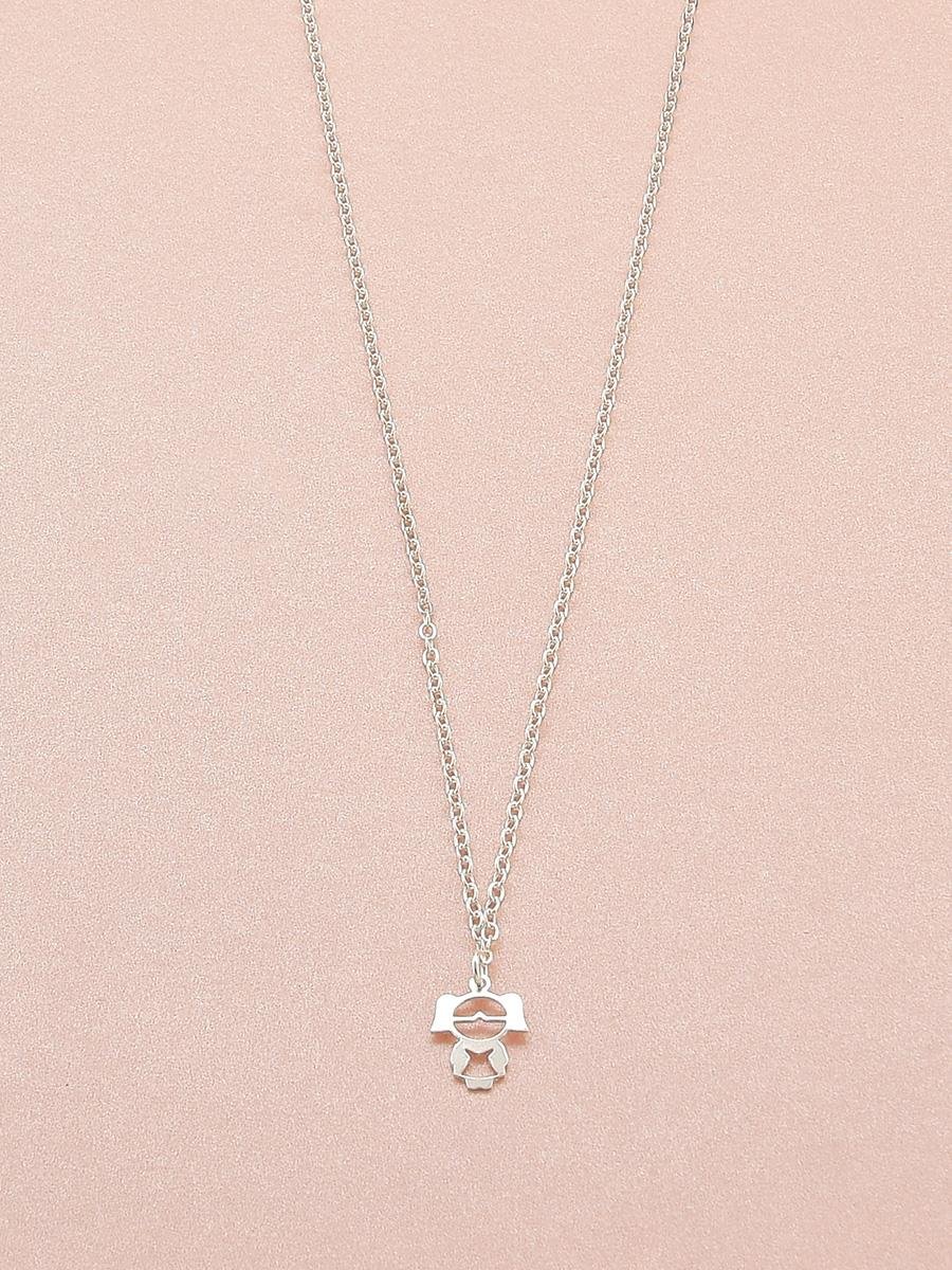 Colar Menina Lisa | Prata 925