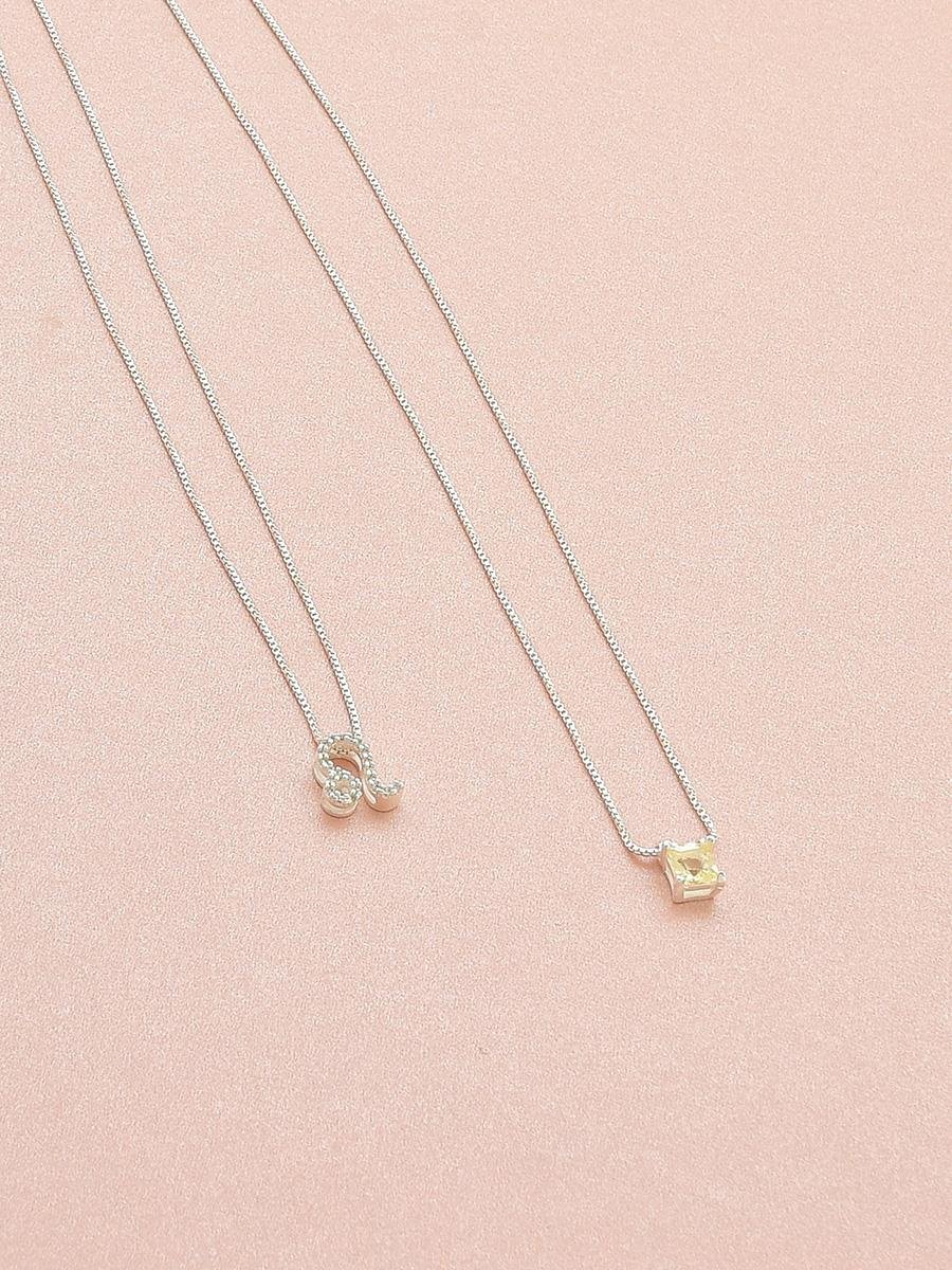 Colar Signo | Leão | Prata 925