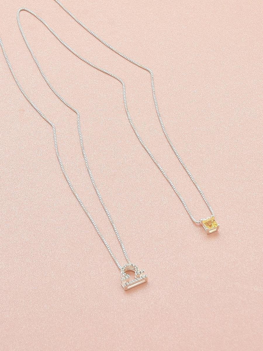 Colar Signo | Libra | Prata 925
