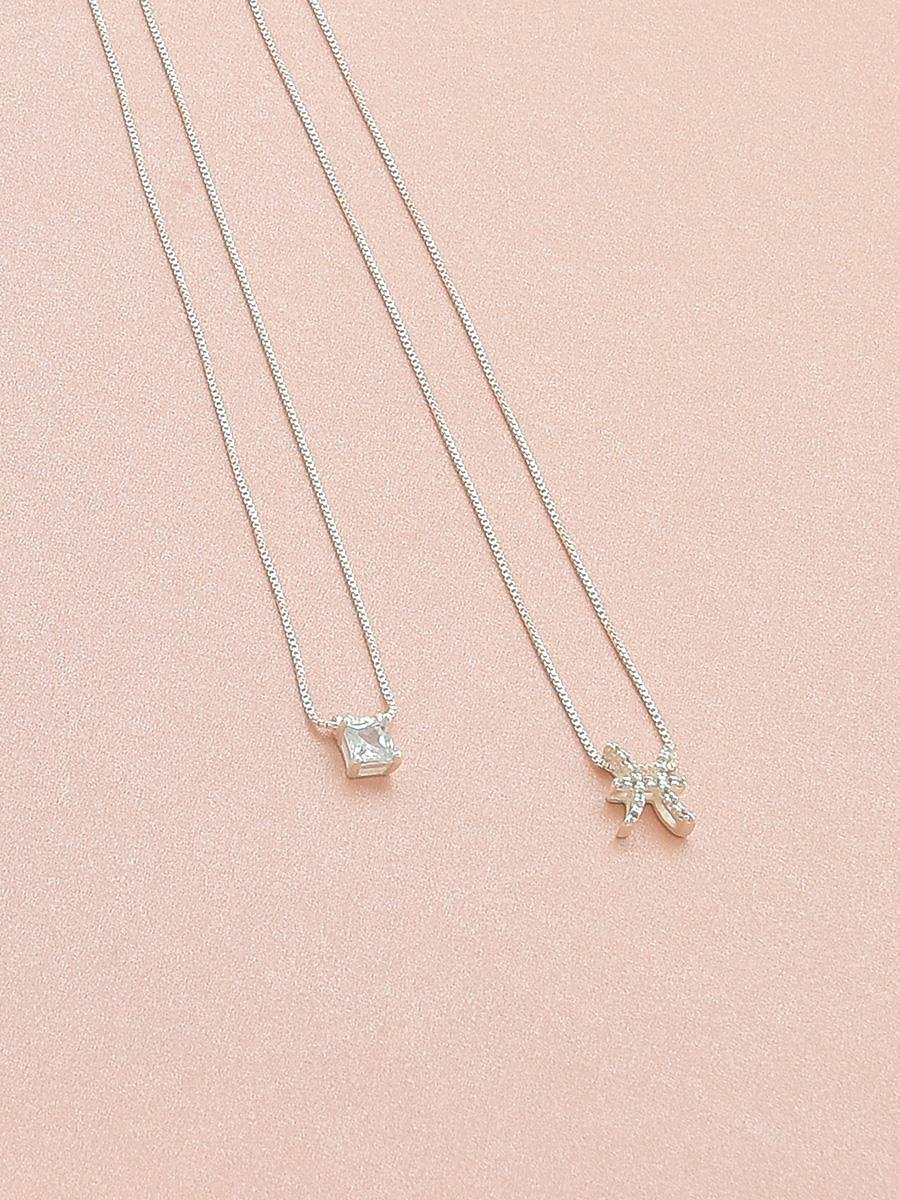 Colar Signo | Peixes | Prata 925