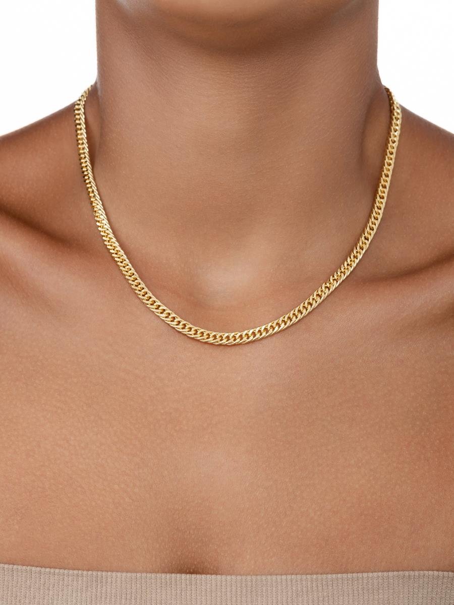 Colar Elos Grumet Duplos Largos