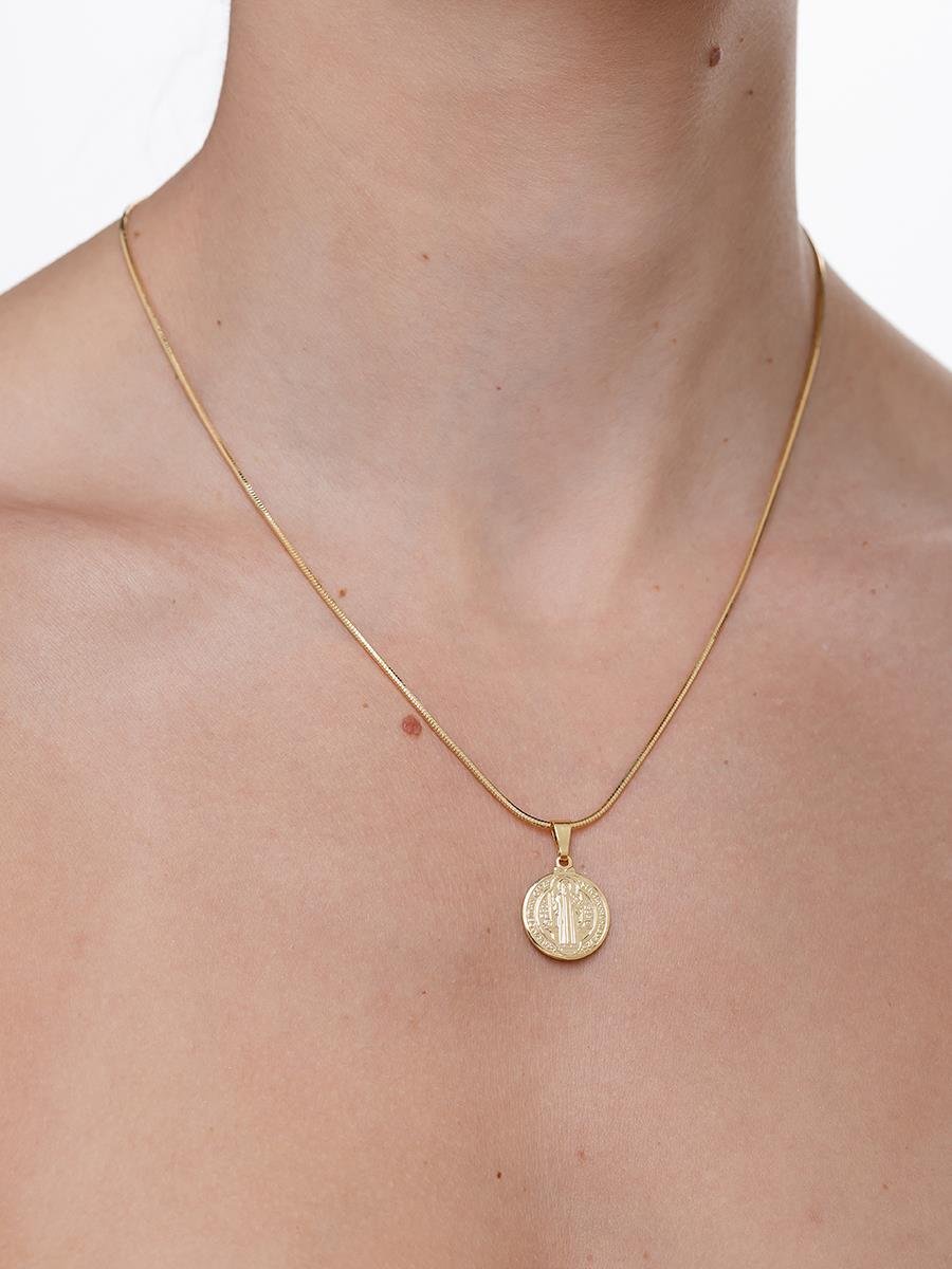 Colar Medalha de São Bento