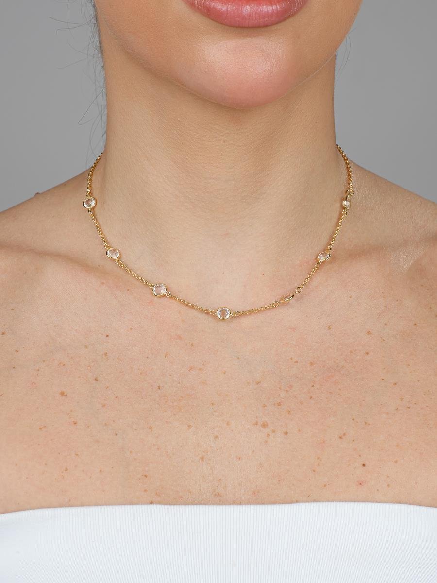 Colar Incolor | Banhado a Ouro