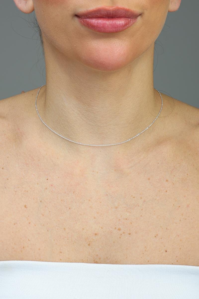 Colar Elo Cadeado | Prata 925