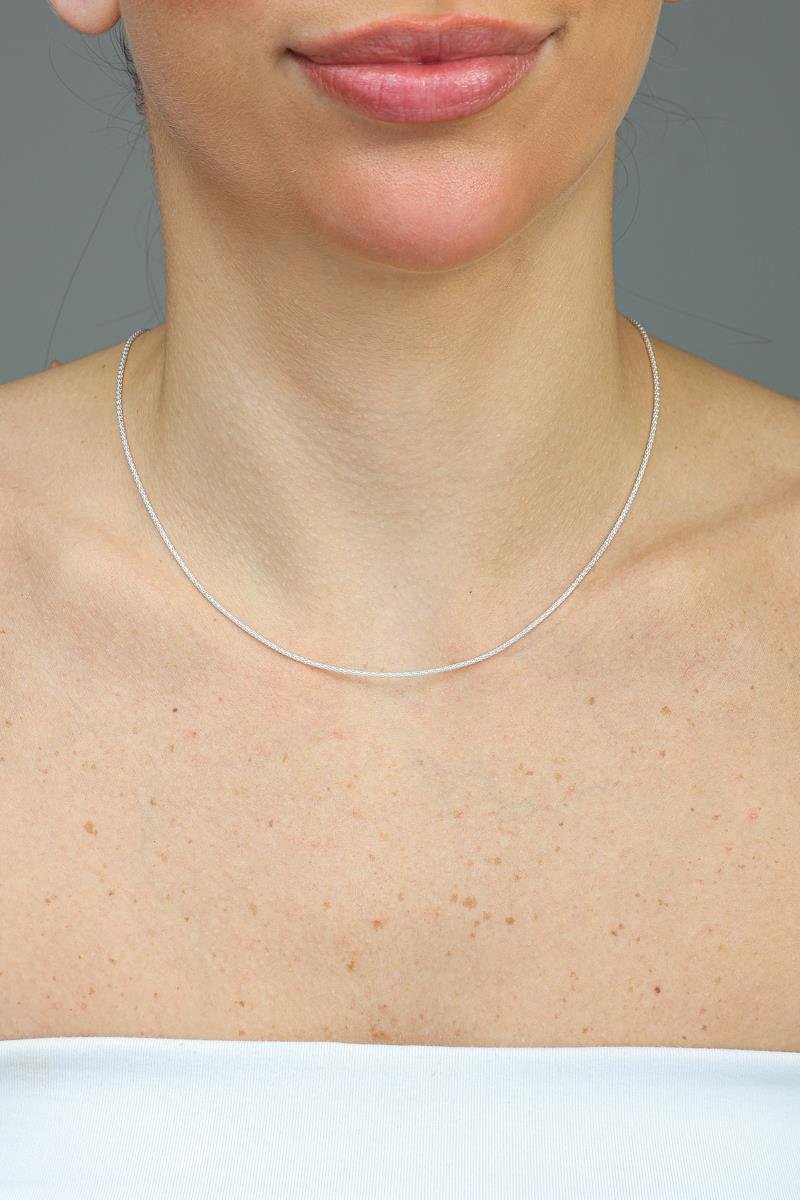 Colar Pipoca | Prata 925