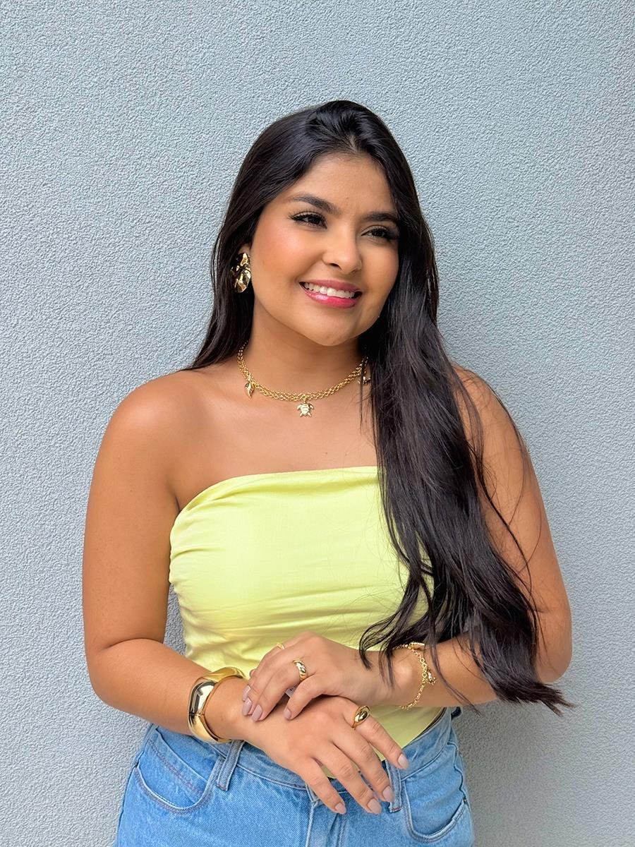 Colar Mar | Banhado a Ouro.