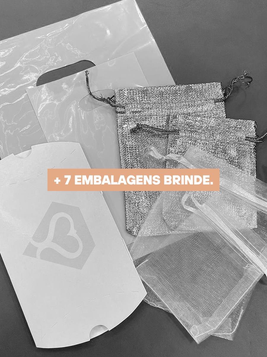 Look Brinco, Piercing e Colar Gravata