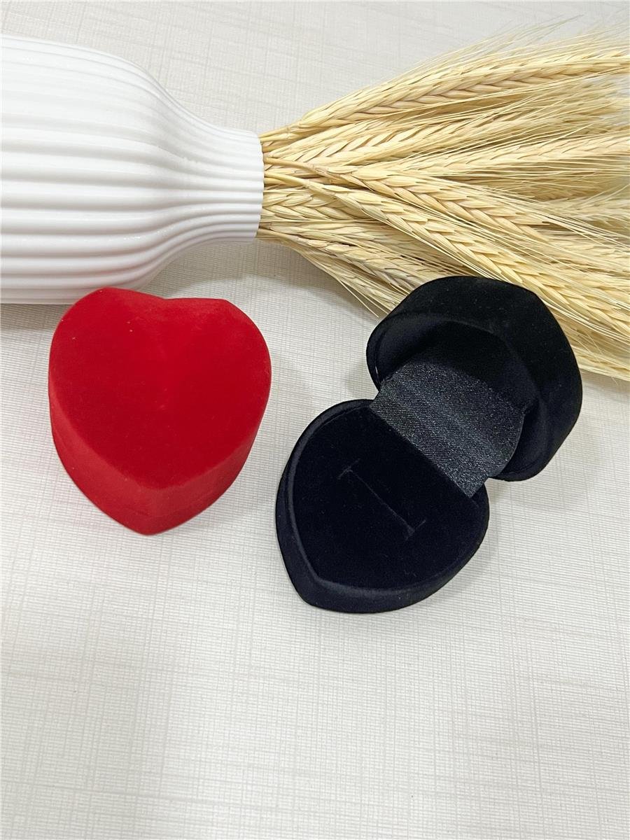 Porta Aliança de Veludo Preto