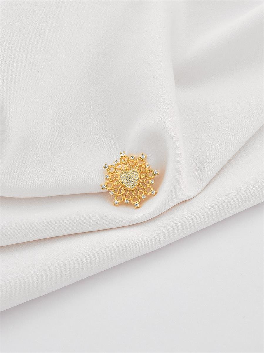 Pingente Coração Cravejadp