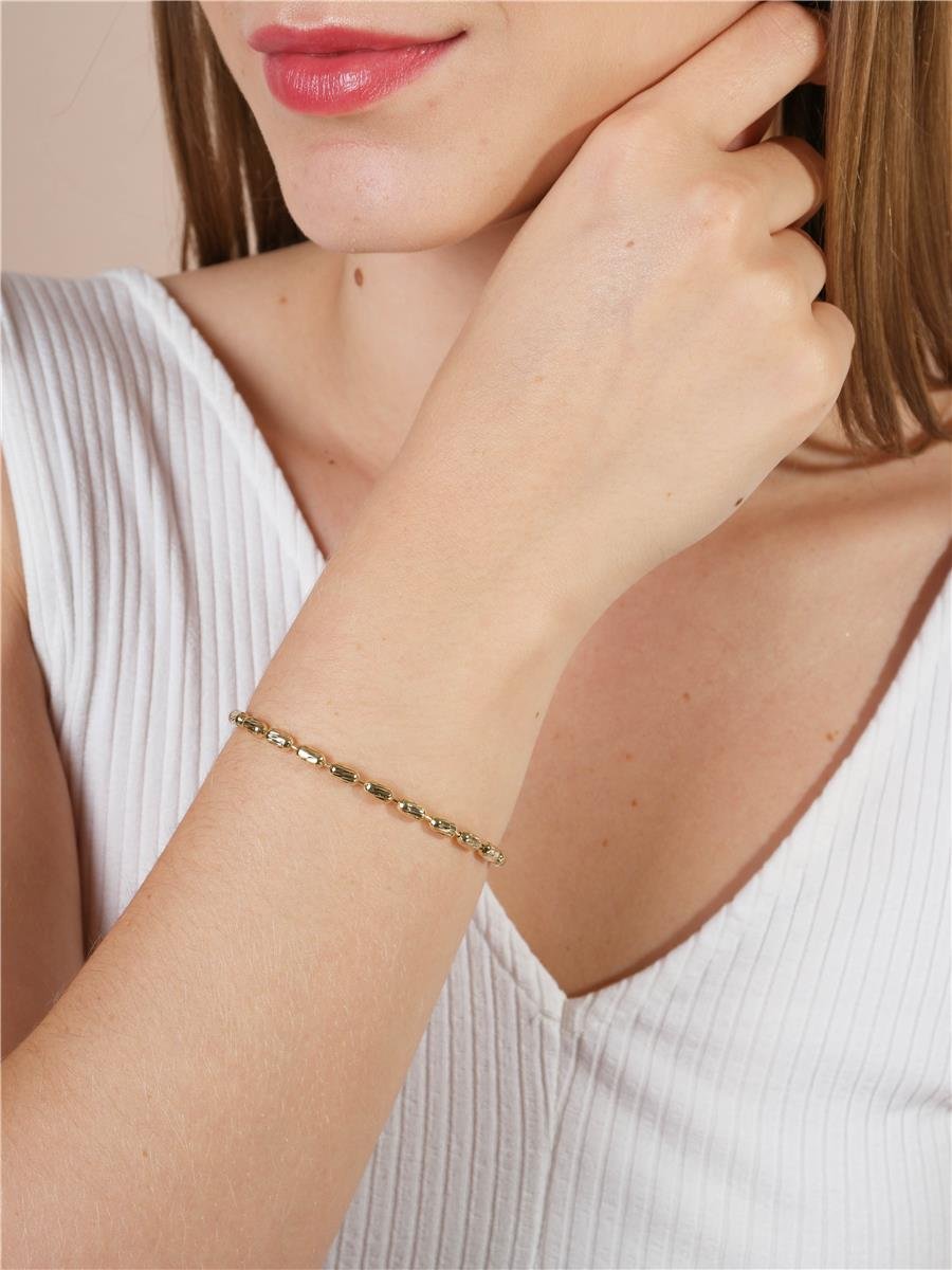 Pulseira com Detalhe Diamantado